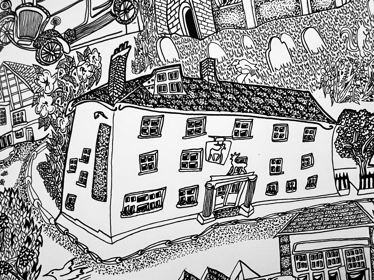 Moretonhampstead Scene