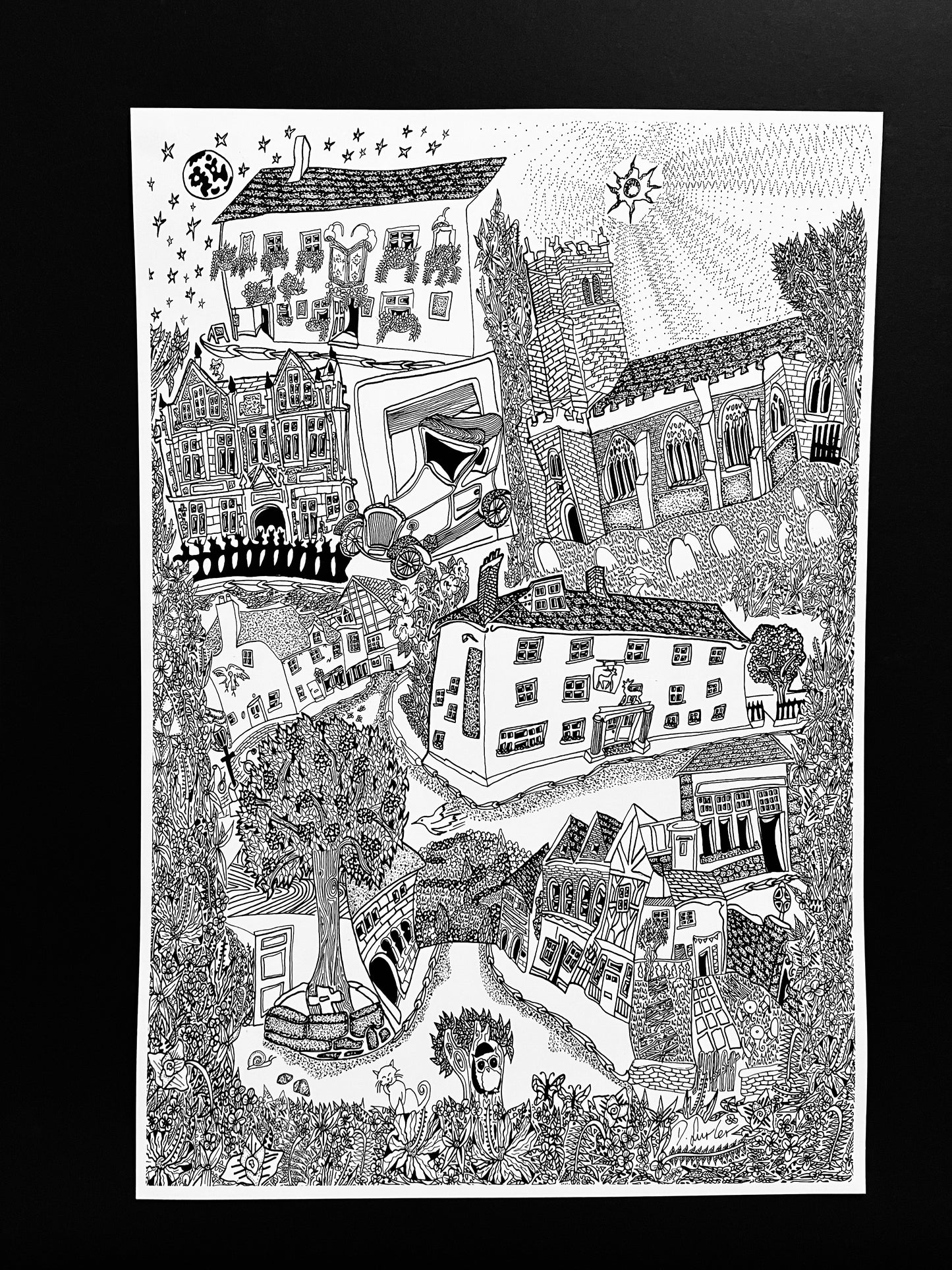 Moretonhampstead Scene