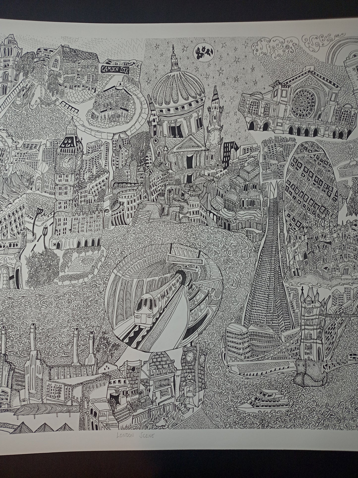 London Scene A2 limited edition /100